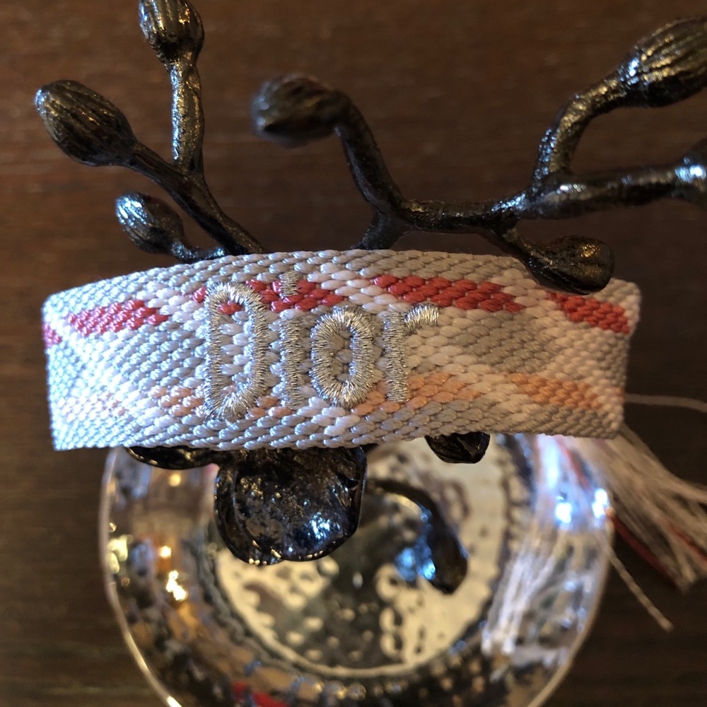 Dior woven bracelet